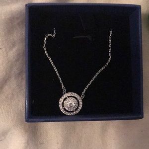 Swarovski attract light pendant necklace